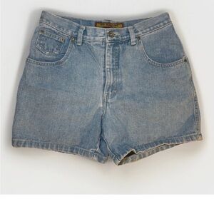 Vintage No Excuses Light-washed Blue Denim Shorts Size 7/8